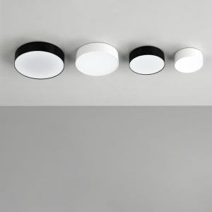 LED 디로트 직부등 / 슬림 원형 주백색 전구색 화이트 블랙 베란다 현관 미니 복도조명