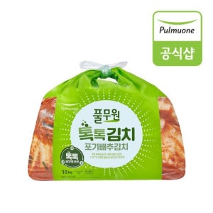 풀무원 [생산직송] 풀무원 톡톡김치 포기배추김치 10kg