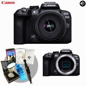 [포토리뷰이벤트] 캐논 EOS R10+RF-s 18-45mm IS STM KIT+렌즈클리닝펜+액정보호필름+융+청소도구+리더기+ MCUV 필터/WJK  R10/18-45