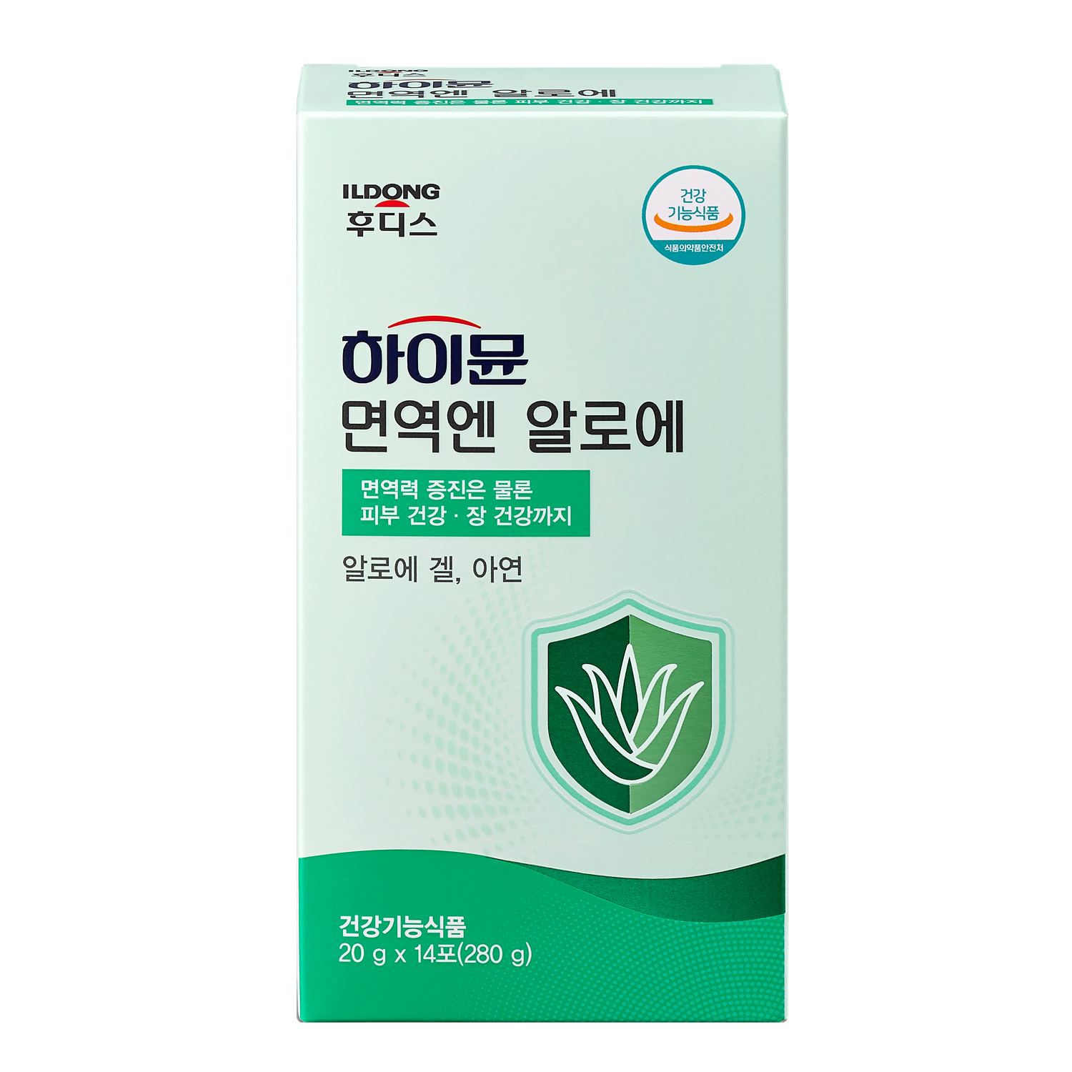 하이뮨 <b>면역</b>엔 알로에 20g x 14포, 3개