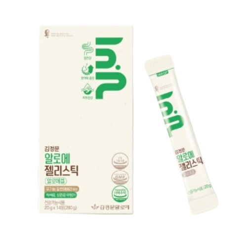 김정문알로에 <b>알로에 젤리</b>스틱 20g x 14포, 2개
