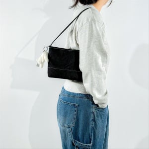 담백 숄더백 여성가방 가벼운 데님 캔버스, 소모(SOMO)