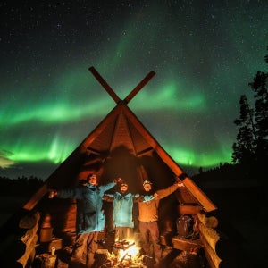 노던 라이츠 빌리지 사리셀카 / 이나리 호텔