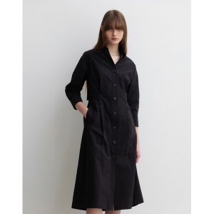 [제이에스엔와이]  jsny 블랙 컷아웃 셔츠형 원피스 JWDR3E900BK