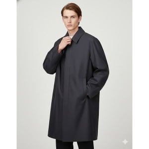 [질스튜어트뉴욕 맨] 그레이 베이직 트렌치 코트 JNCO3A001G2