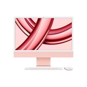 애플 아이맥 24 M3 SSD 512GB MQRU3KH/A 핑크 / MQRK3KH/A 실버 (요청사항 색상선택가능)