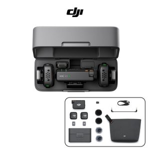 DJI 마이크 미니 Mic Mini 2 TX + 1 RX + 충전 케이스 (무선 마이크)
