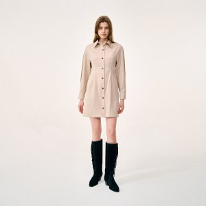 [마쥬] 클로버 셔츠 미니 드레스 MJ25M2FRD0581