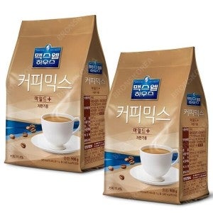 동서 맥스웰 마일드 플러스 커피믹스 900g X 2개 자판기용