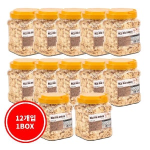 [박스판매] 삼도 튀긴마늘 슬라이스 500g x 12입 갈릭후레이크 마늘칩 갈릭칩 튀김토핑