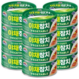 사조참치 사조 야채참치 100g x 12개 / 참치캔 통조림