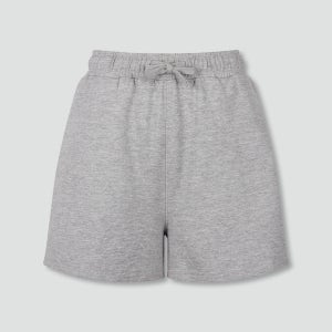 [자주] 여 스웨트 하프 팬츠 - 멜란지 그레이 (J125201136)