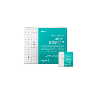 <b>JW중외제약</b> 마이코드 올인원데이팩 성인 멀티 <b>비타민</b> <b>종합 영양제</b>