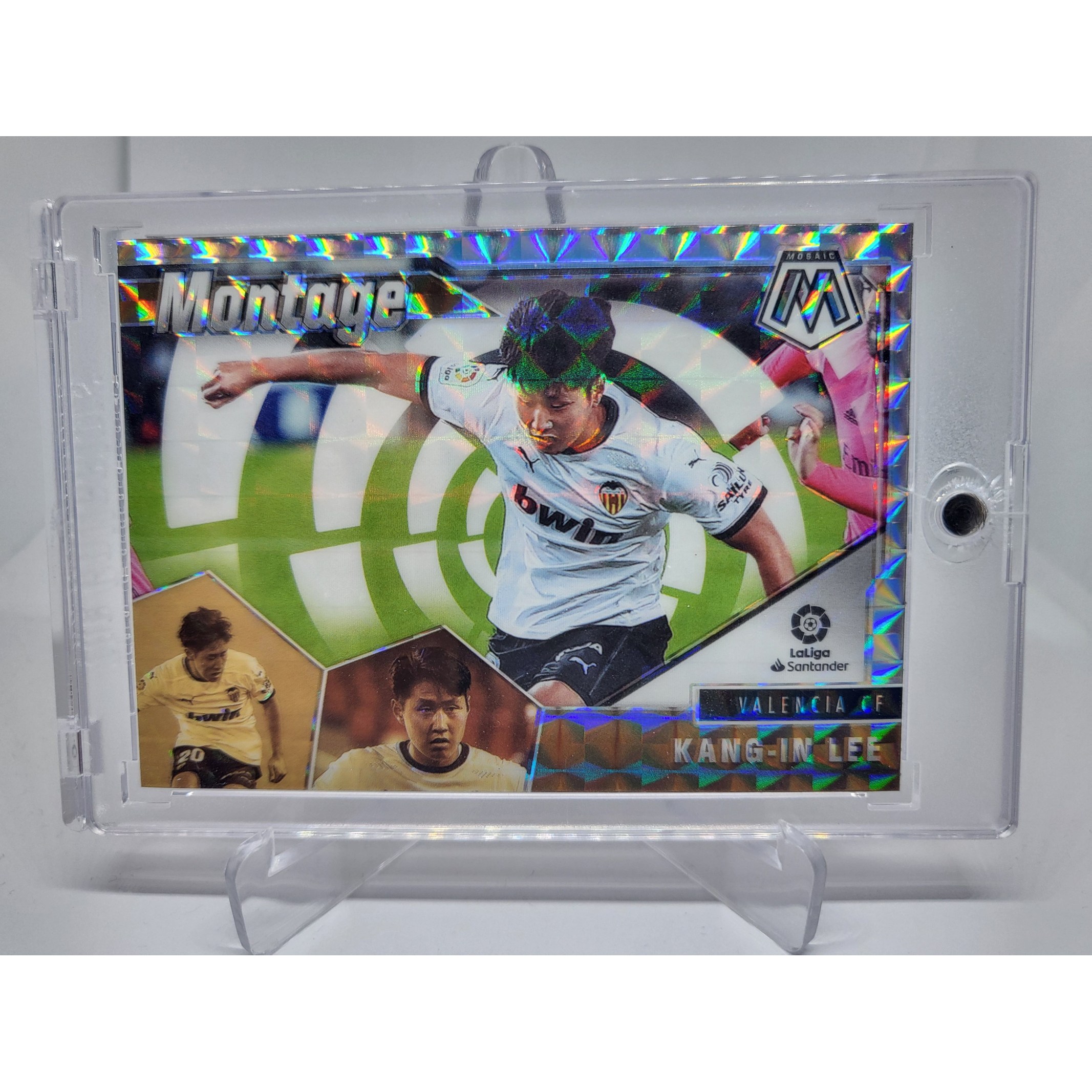 2020 Panini Mosaic Montage SILVER 이강인 축구 카드