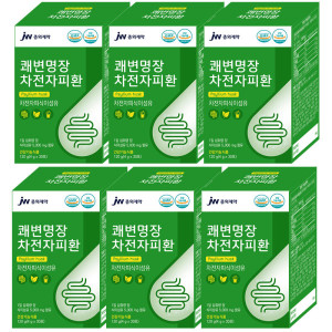 <b>JW중외제약</b> 장건강에 좋은 <b>쾌변</b>명장 30포 400mg 6박스