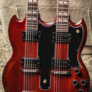 [PRS 케이블 + 약 10만원 상당 PRS 스트랩 증정!] Gibson Custom Jimmy Page EDS-1275 Double Neck-69 Cherry VOS (신품) -