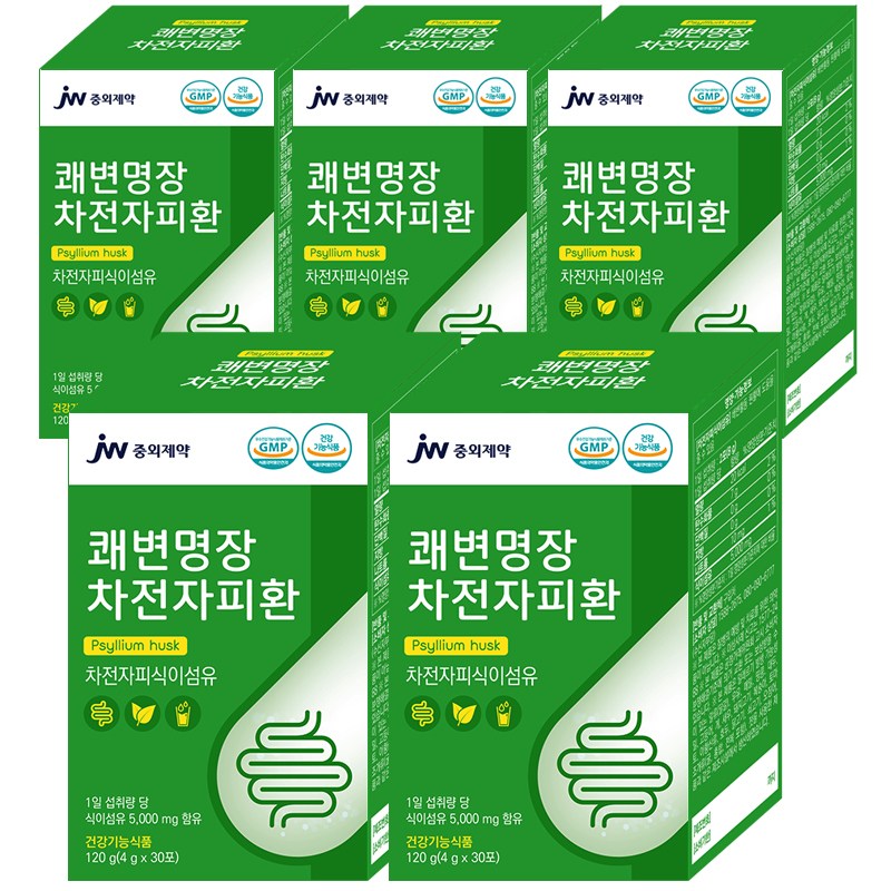 <b>중외제약 쾌변</b>명장 프리미엄 12g  5개