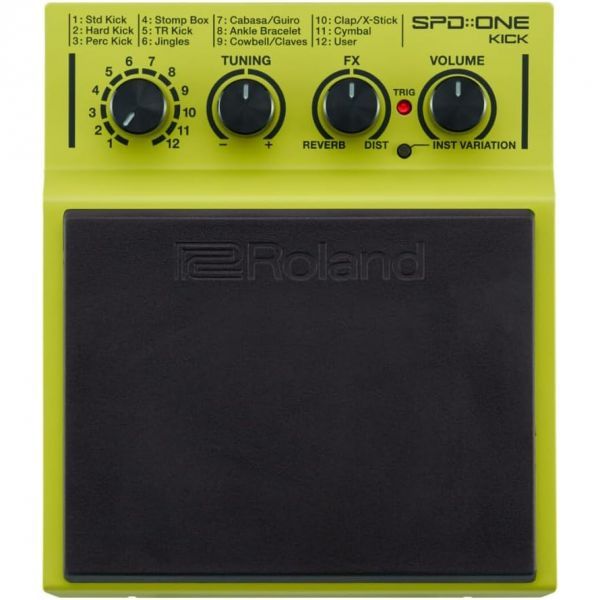 Roland 롤랜드 디지털 퍼커션 패드 SPD ONE ELECTRO 배터리 구동 2785334 SPD1E