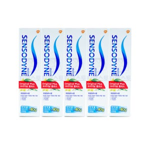 센소다인 센소다인 오리지날플러스 치약 160g X5개 유칼립투스향 시린이 잇몸케어 유통기한 27년 이후 최신생산품