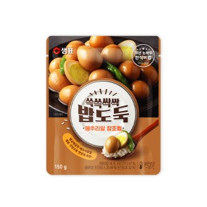 샘표 쓱쓱싹싹 밥도둑 반찬 메추리알장조림 150g