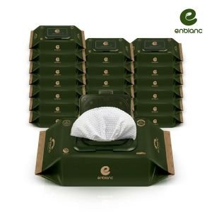 앙블랑 (NS홈쇼핑)(etV)앙블랑 물티슈 세이프 카키 캡형 68매x20팩 N-KC2033858197