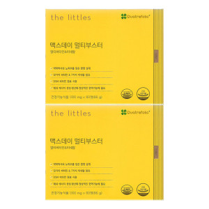 <b>더리틀스</b> <b>더리틀스</b> 맥스데이 멀티부스터 1100mg x 60캡슐 2개 / 써클