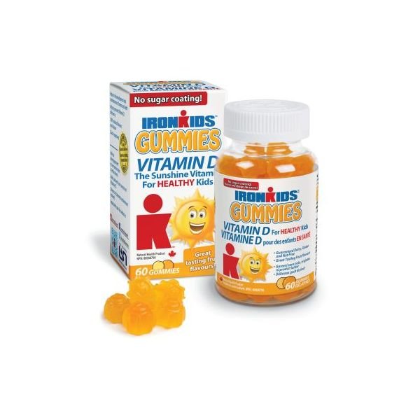 <b>아이언</b> 키즈 <b>비타민</b> D <b>60구미</b>  <b>60</b>정  1개