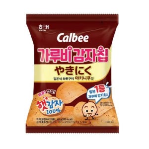 해태 가루비 감자칩 야키니쿠맛(햇감자) 40G