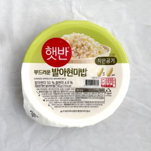 햇반 CJ 햇반 즉석밥 발아현미밥 작은공기 130g x 24개