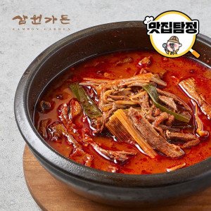 팽현숙X삼원가든 삼원가든 얼큰 육개장 600g 10팩 (+2팩 증정)