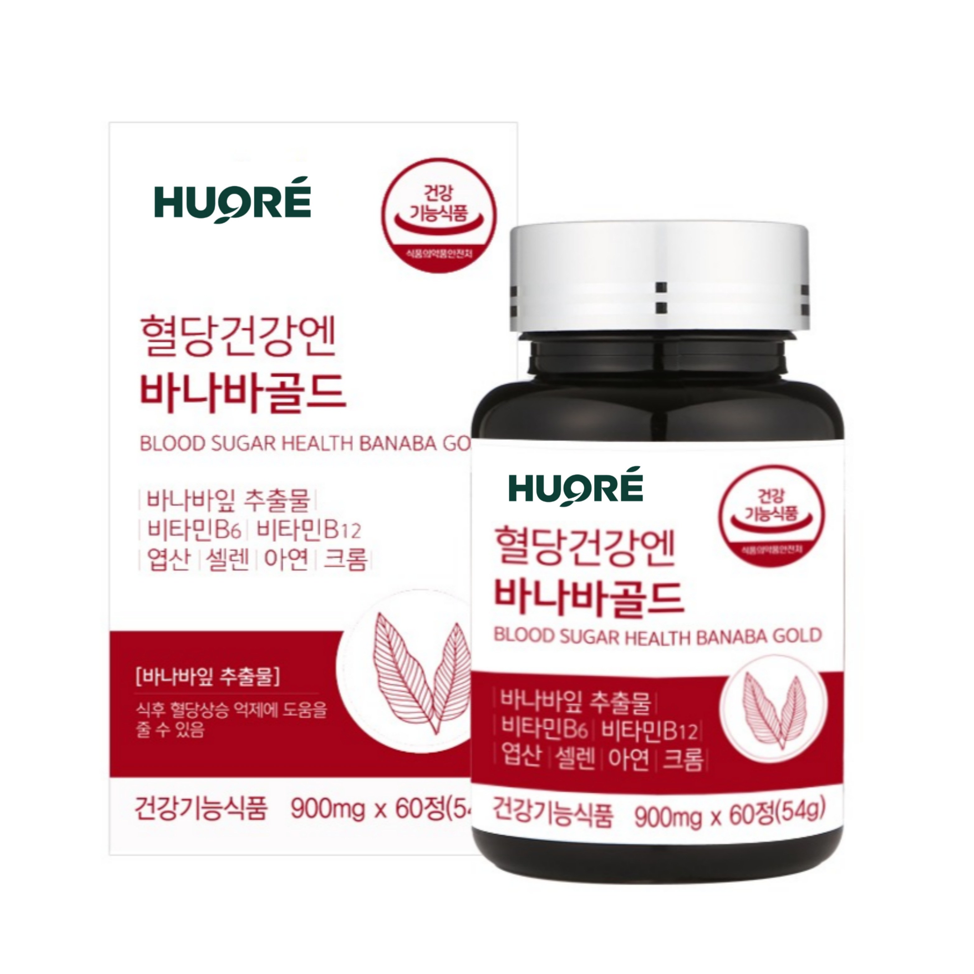 바나바골드 혈당 영양제 코로솔산 60정 1개 내츄럴<b>가이아</b> 바나바잎추출물 당뇨 당관리 혈당관리