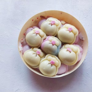 새해선물 복주머니바람떡 보자기포장, 떡공방 봄봄