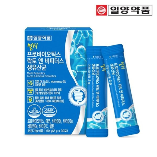 일양약품 <b>멀티</b> 프로바이오틱스 락토바실러스 비피더스 <b>생유산균</b> 1개월분..[31546290]