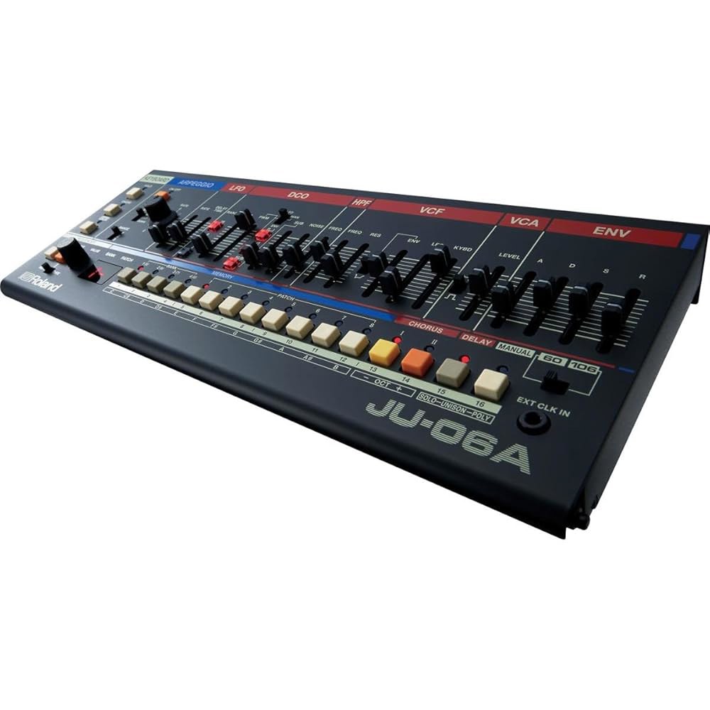 Roland 8개의 패치 뱅크가 롤랜드 사운드 모듈 JU-06A