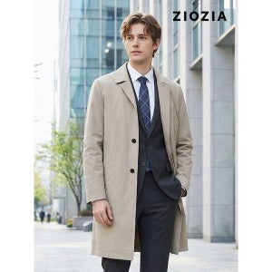 [지오지아] 세미오버핏 벨티드 트렌치코트 (ABD1CG1102)