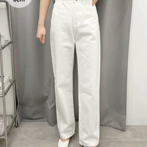 [+기장추가/깔끔한] 심플코튼하이와이드팬츠(18차 재입고)