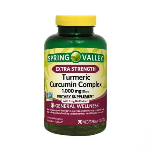 <b>스프링밸리</b> 엑스트라 스트렝스 강황 커큐민 1,000 mg 90정