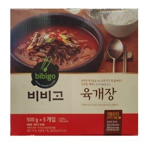 비비고 비비고 육개장 500g X 20개입 즉석탕 AH