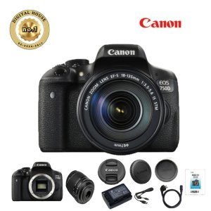 캐논 EOS 750D+18-55mm렌즈+32GB+EOS여행용가방 풀패키지 DH  기본바디렌즈구성품