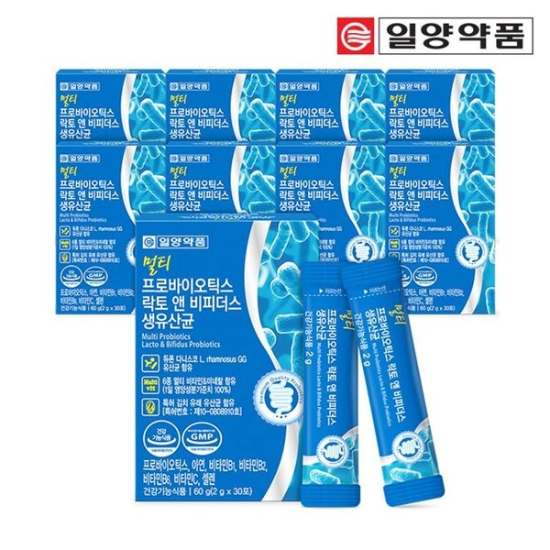 일양약품 <b>멀티</b> 프로바이오틱스 락토바실러스 비피더스 <b>생유산균</b> 9개월분..[31585663]