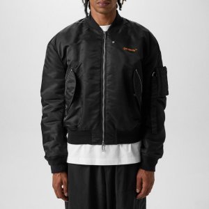 오프화이트 NB20 남성 오버셔츠 Orange Gradient Bomber Jacket 600437 600437