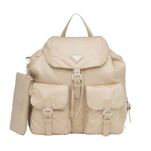 프라다 리나일론 미디엄 백팩 데져트 베이지 BACKPACK WITH 파우치 1BZ811 RV44 F0F2 1BZ811 RV44 F0F24 V OTO