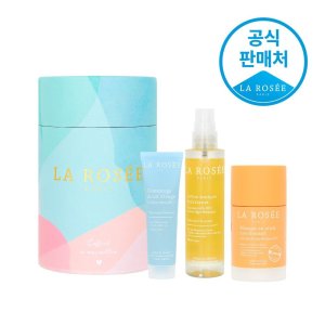 라로제 [공식] 클린글로우 3종 세트, 스크럽클렌저+토닉로션+너리싱스틱마스크+원더박스+쇼핑백