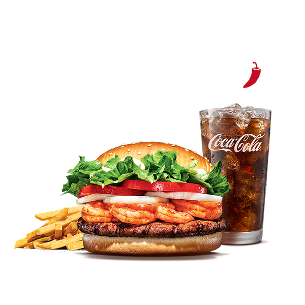 버거킹 (버거킹) 통새우와퍼세트