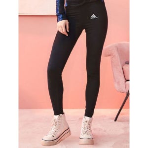 [아디다스]   adidas 여성 블랙 로고포인트 타이즈 레깅스