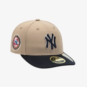 MLB 월드 시리즈 뉴욕 양키스 로우 프로파일 피티드캡 카멜