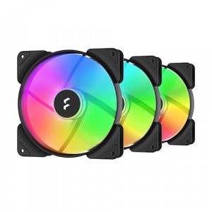 Fractal Design Aspect 12 RGB PWM (3팩, 블랙)