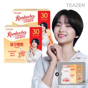 티젠 콤부차 요구르트 30스틱x2박스+증정