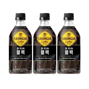 조지아 크래프트 무료배송 조지아  블랙 470ml x 24개 pet