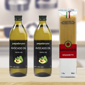 [페페브루노] 페페브루노 (아보카도 오일 1L x 2 아르만도 스파게티 500g) 실속세트 F